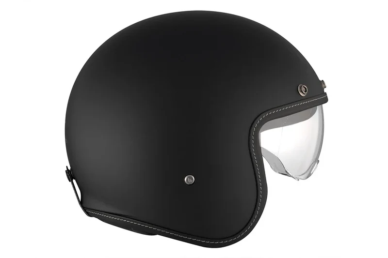 MT LE MANS 2 SV S SOLID A1 JET ABIERTO CASCO DE MOTO NEGRO MATE