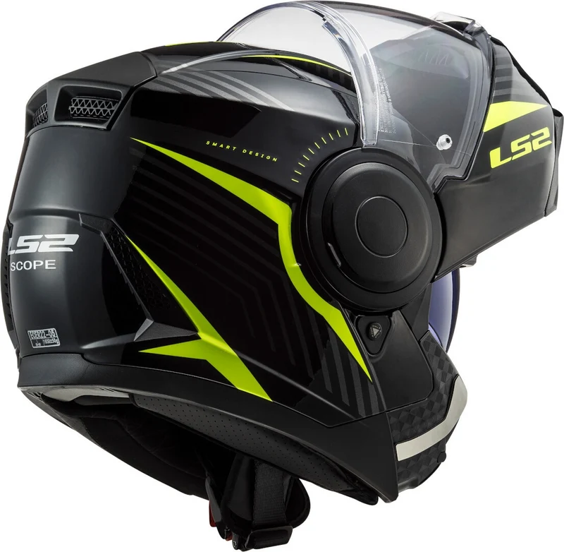 LS2 FF902 SCOPE SKID BLACK H-V YELLOW