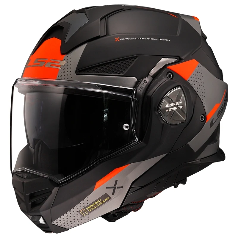 LS2 FF901 ADVANT X OBLIVION M.BLACK TITANIUM