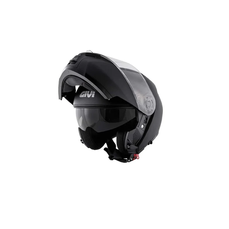 GIVI X21 Número Moto Modular Casco Negro Sólido