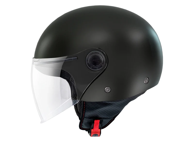 MT STREET S SOLID MODULAR CASCO DE MOTO A1 NEGRO BRILLO