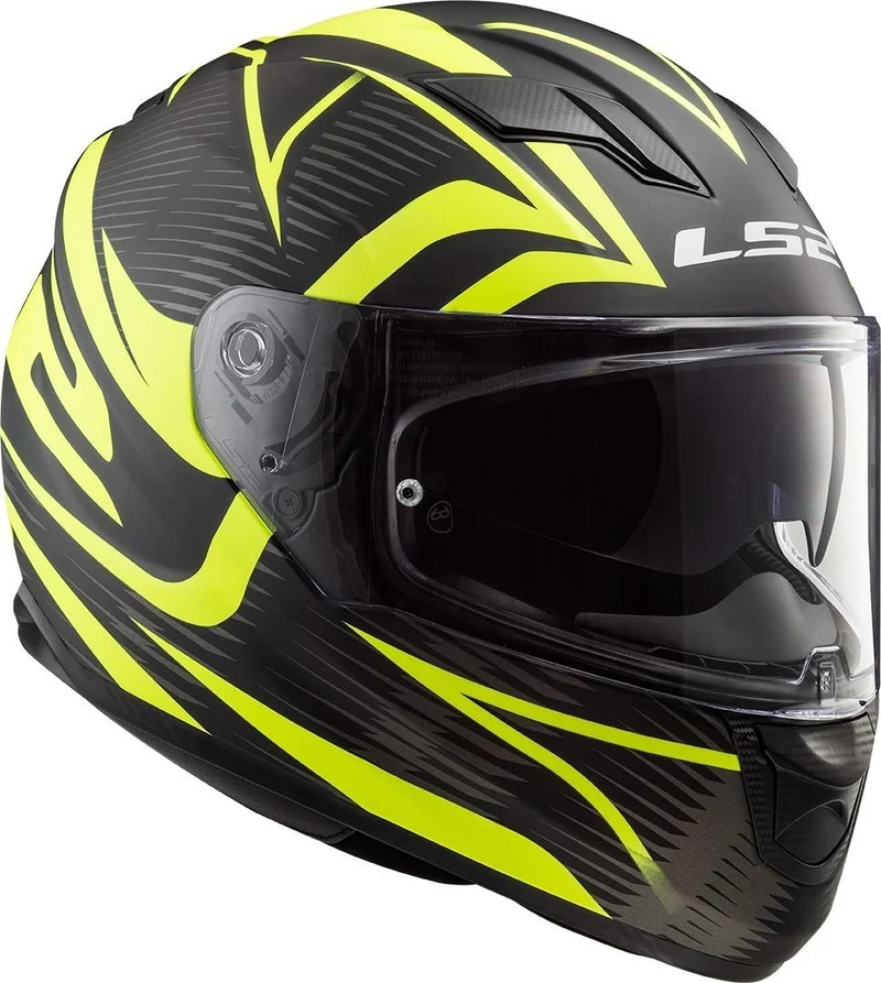 LS2 FF320 STREAM EVO JINK MATT BLACK YELLOW