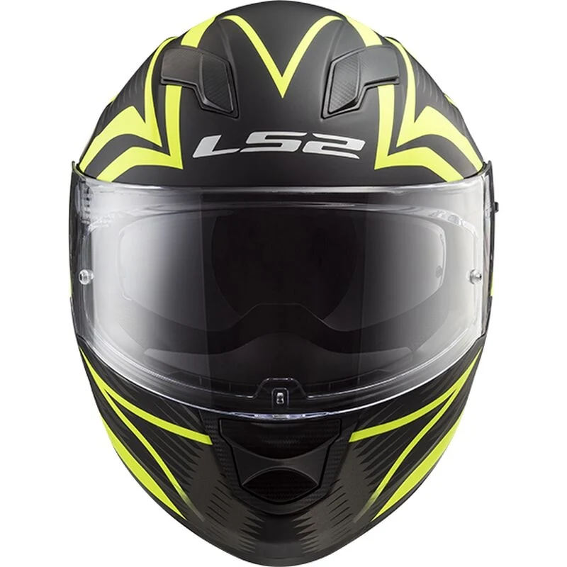 LS2 FF320 STREAM EVO JINK MATT BLACK YELLOW