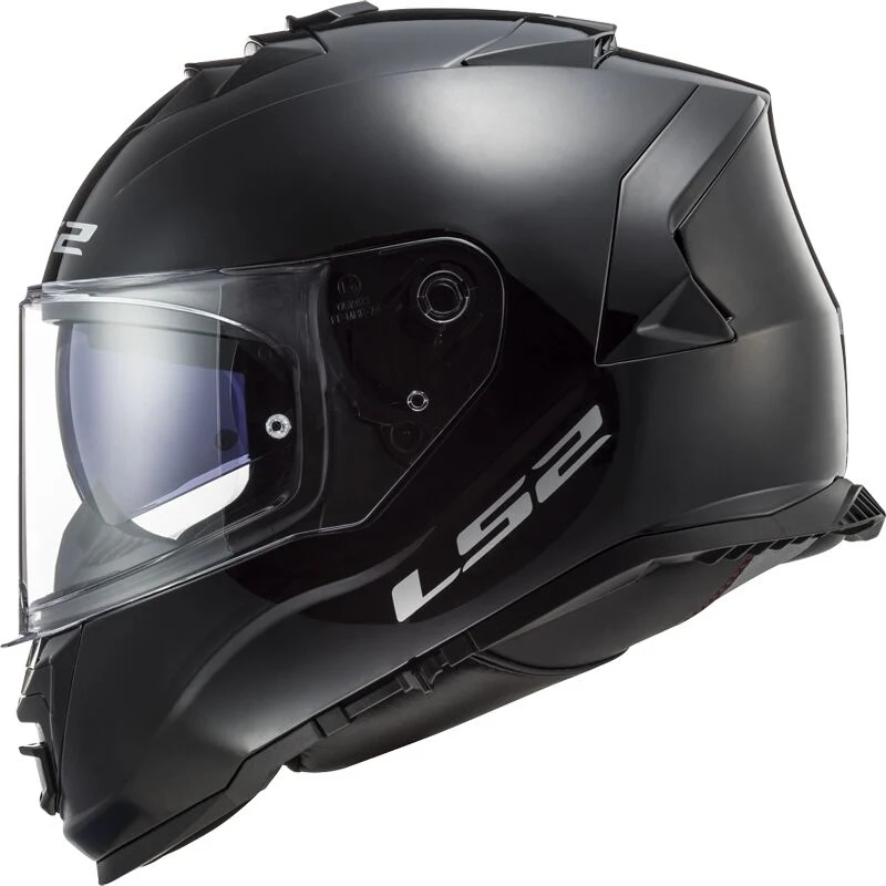 LS2 FF800 STORM SOLID GLOSS BLACK