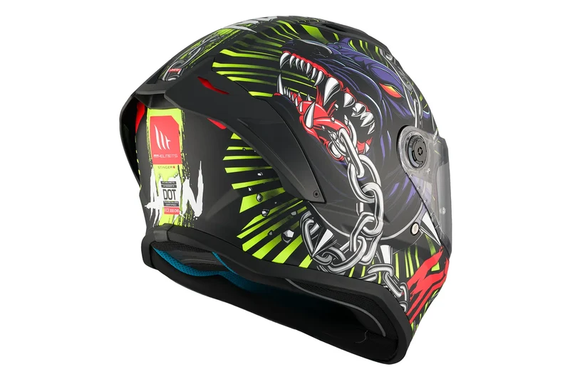 MT STINGER 2 AKIN HOMOLOGACIÃ³N ECE INTEGRALES CASCO DE MOTO A3 MATE