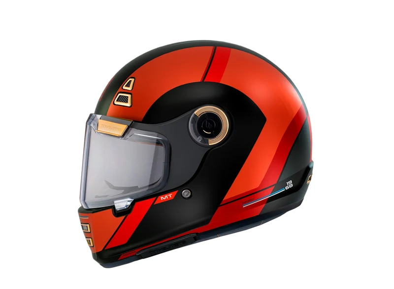 MT JARAMA SV CARGO INTEGRAL CASCO DE MOTO B5 BRILLO
