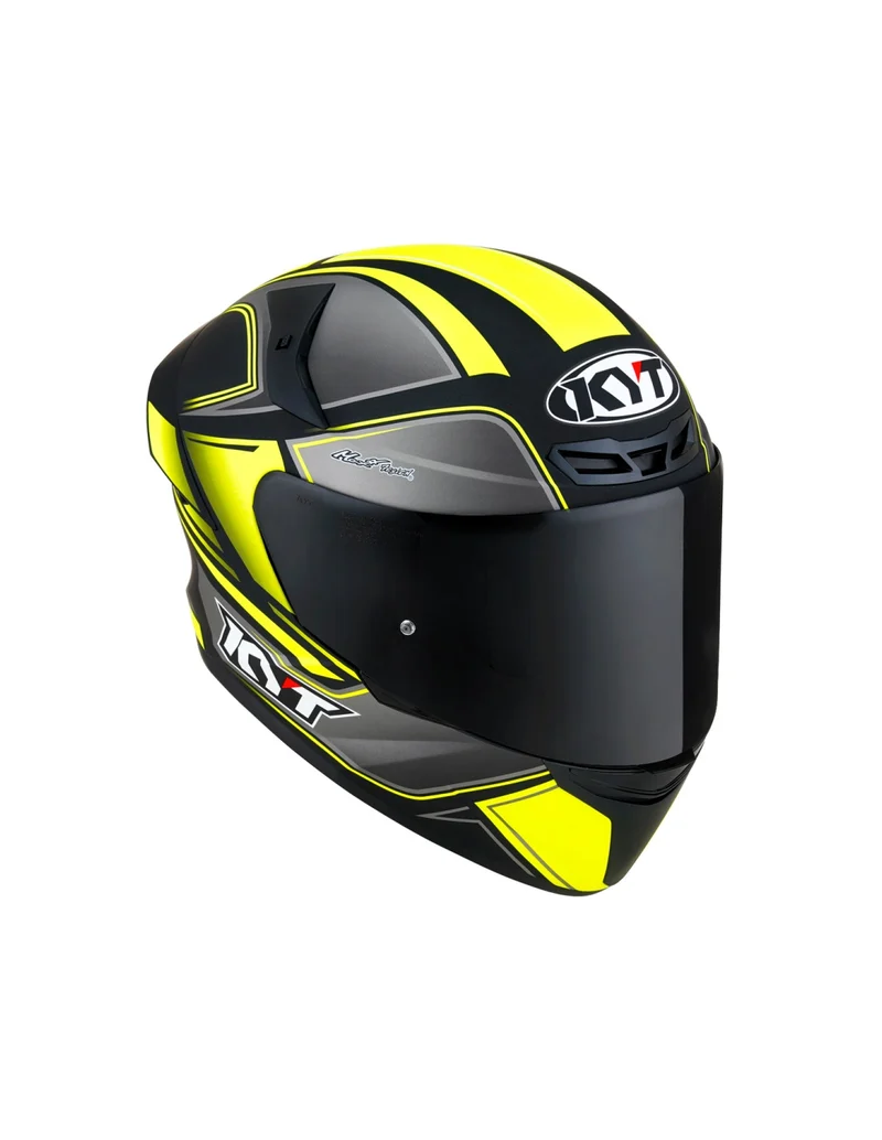 KYT- CASCOS TT-COURSE TOURIST MATT YELLOW FLUO