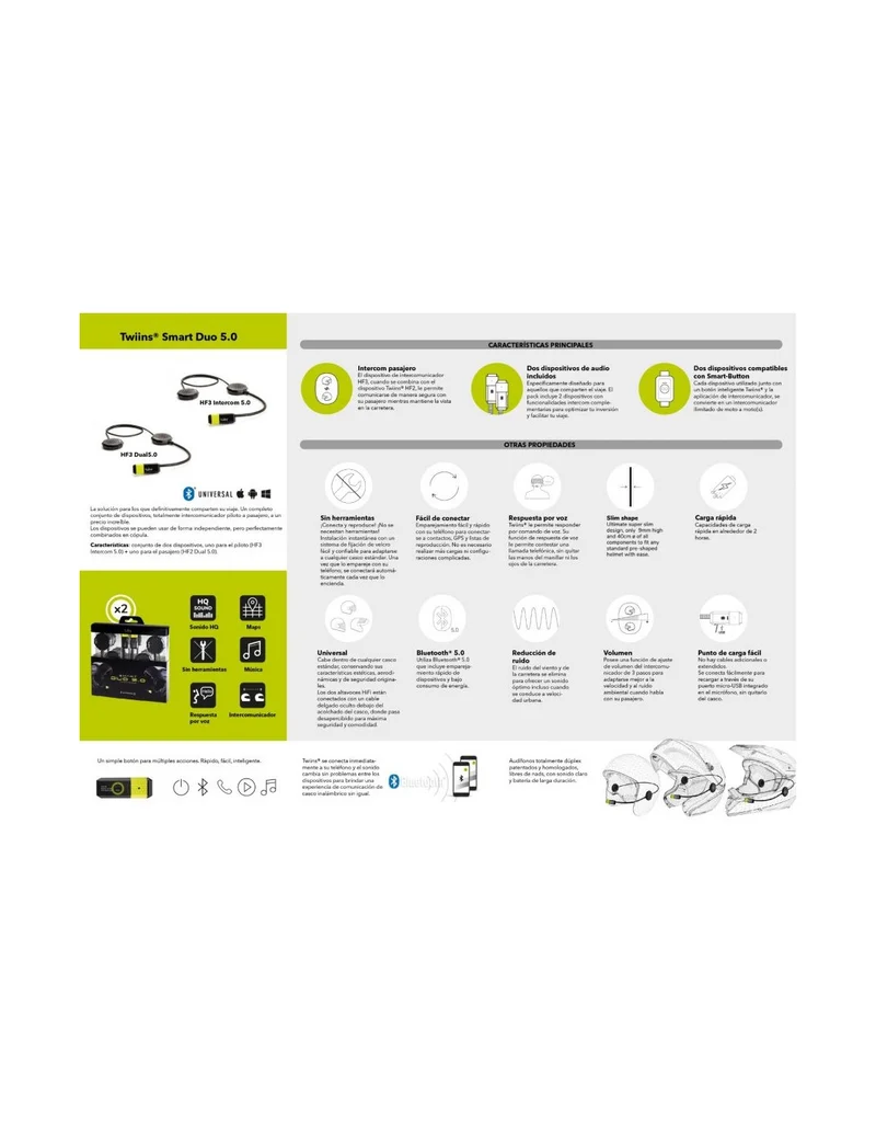 TWIINS INTERCOMUNICADOR DUO 5.0