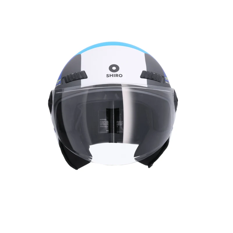 SHIRO CASCO KIOTO KALOS TITANIUM MATE AZUL