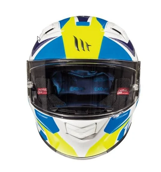 MT FF103 KRE LOOKOUT G6 CASCO DE MOTO BLANCO PERLA BRILLO