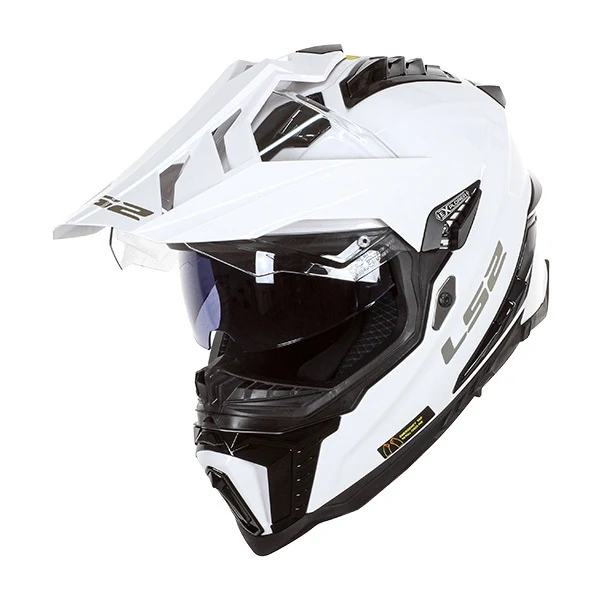 LS2 MX701 EXPLORER SOLID WHITE-06