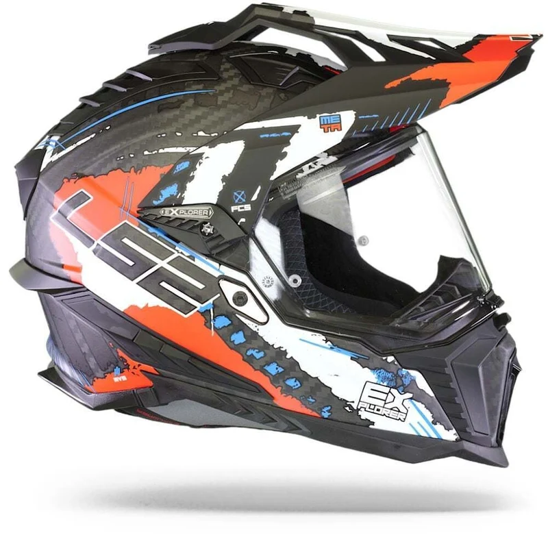 LS2 MX701 C EXPLORER EXTEND MATT RED-06