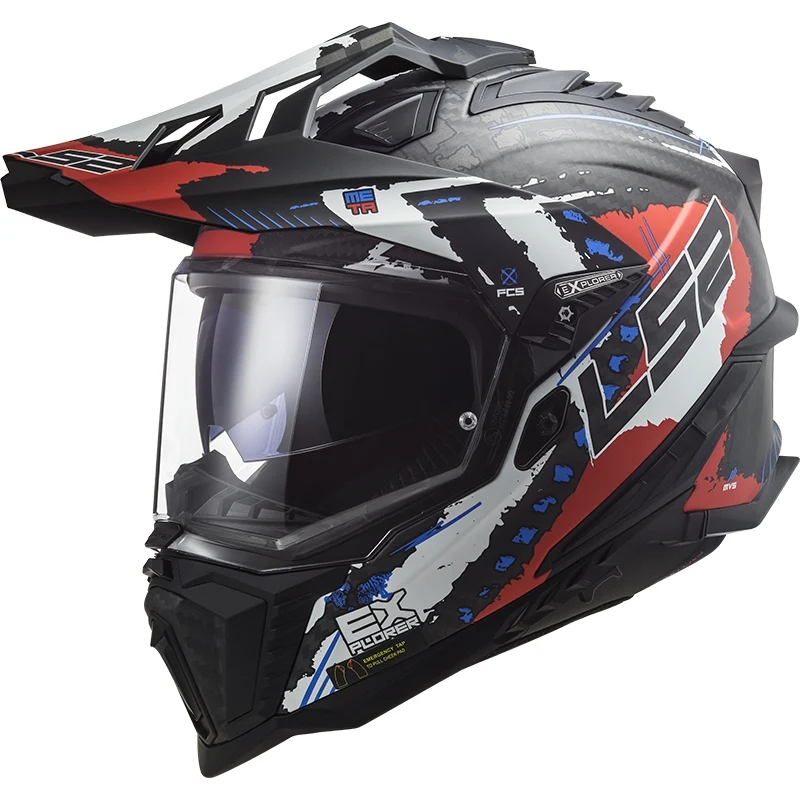 LS2 MX701 C EXPLORER EXTEND MATT RED-06