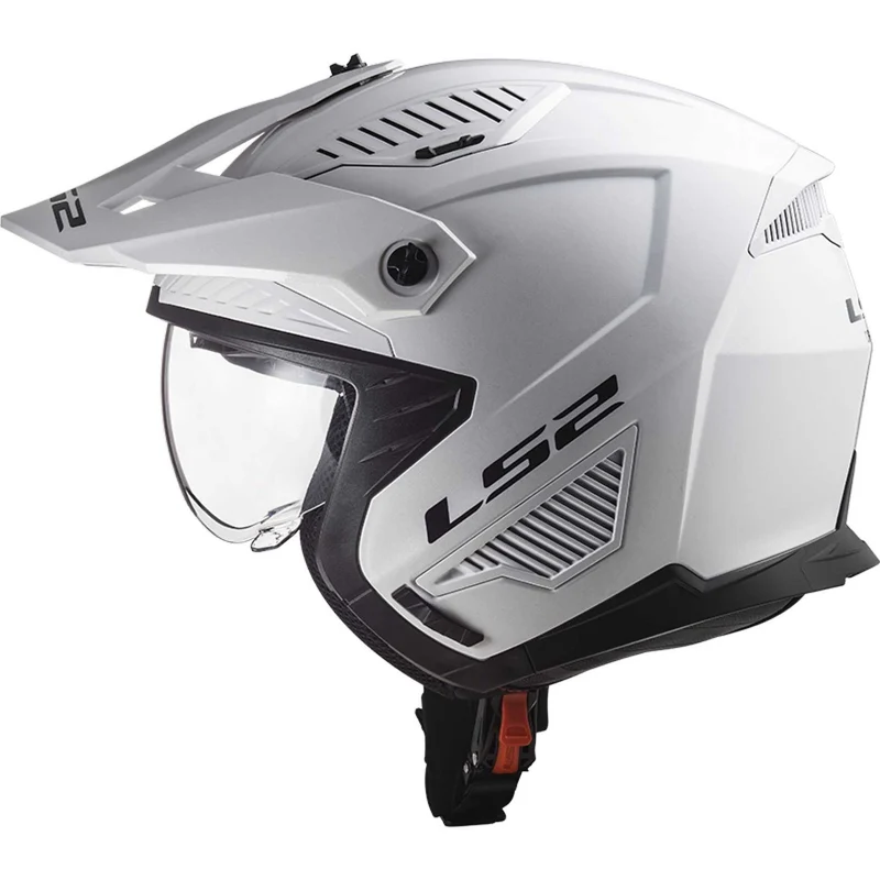 LS2 OF606 DRIFTER SOLID WHITE