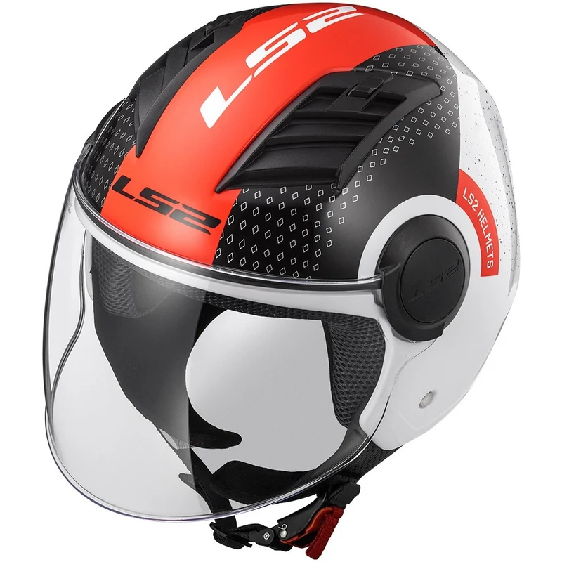 LS2 OF562 AIRFLOW CONDOR WHITE BLACK RED