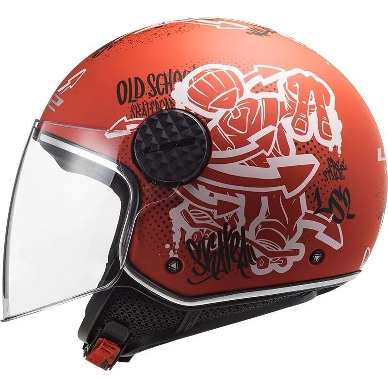 LS2 OF558 SPHERE LUX SKATER MATT RED