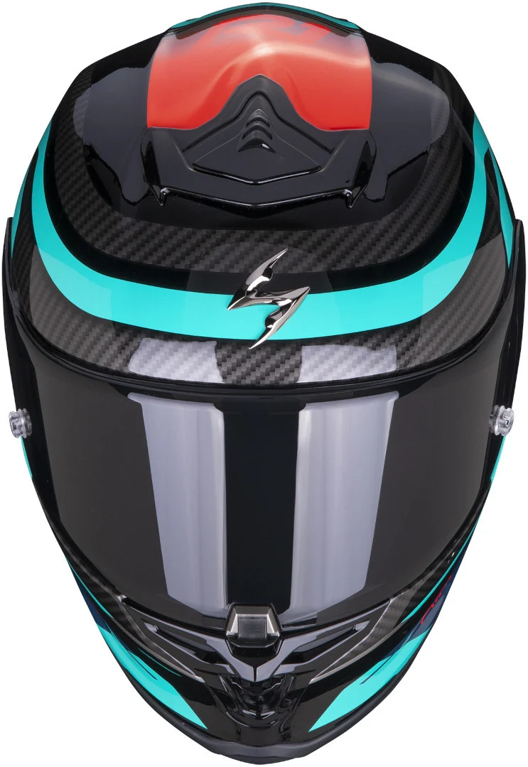 SCORPION - EXO R1 EVO AIR VATIS Negro-Azul-Rojo