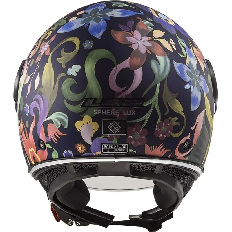 LS2 OF558 SPHERE LUX BLOOM BLUE PINK