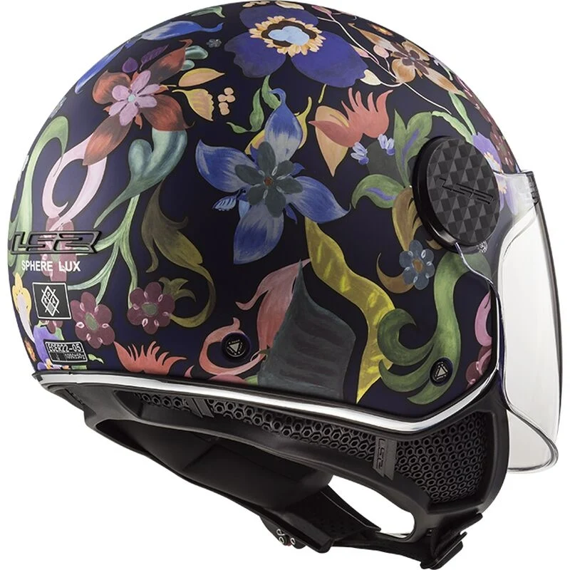 LS2 OF558 SPHERE LUX BLOOM BLUE PINK
