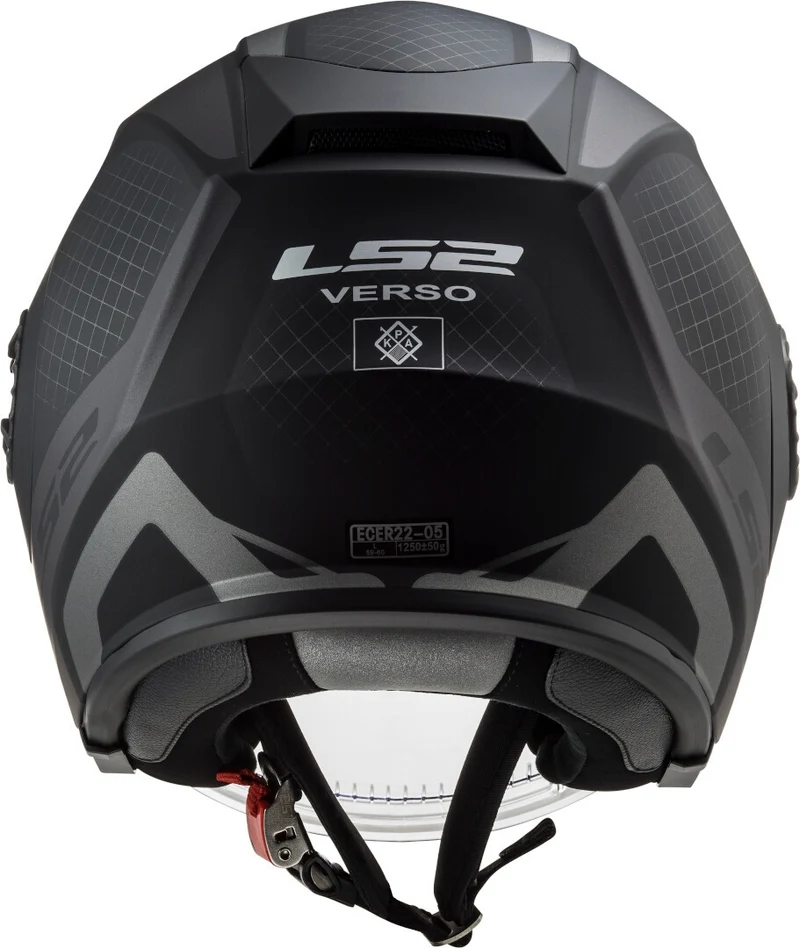 LS2 OF570 VERSO MARKER MATT BLACK TITANIUM