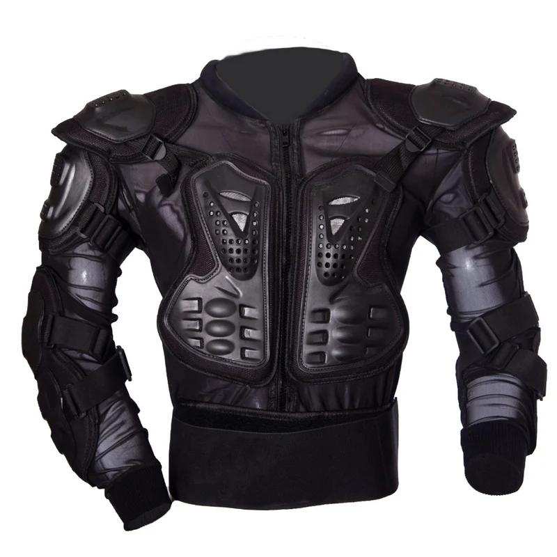 R-TECH - Protector TEXTIL Motocross Negro