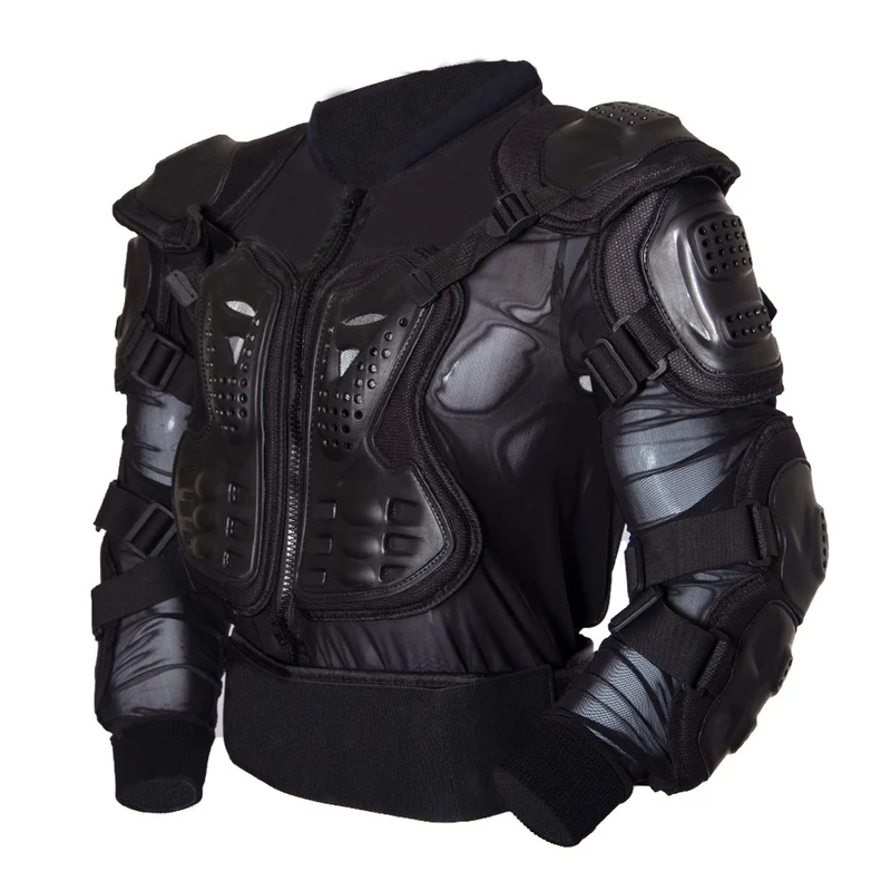 R-TECH - Protector TEXTIL Motocross Negro