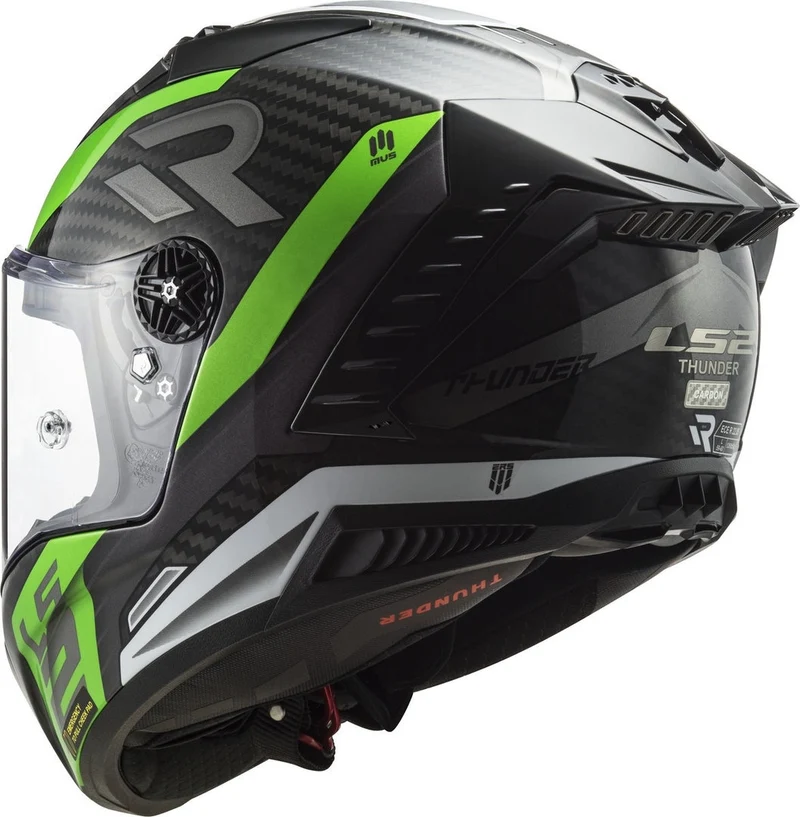 LS2 FF805 THUNDER C SUPRA FLUO GREEN WHITE