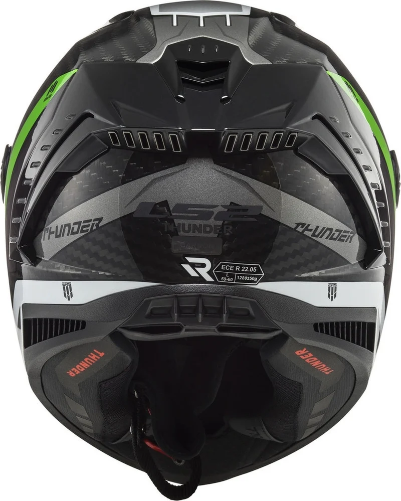 LS2 FF805 THUNDER C SUPRA FLUO GREEN WHITE