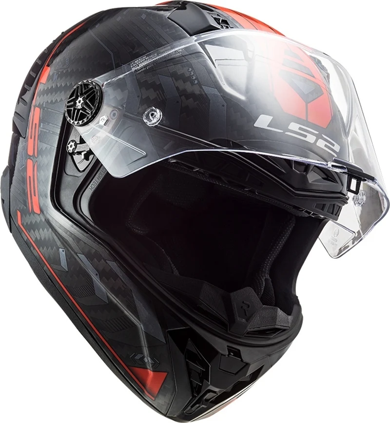 LS2 FF805 THUNDER C SPUTNIK GLOSS METAL RED