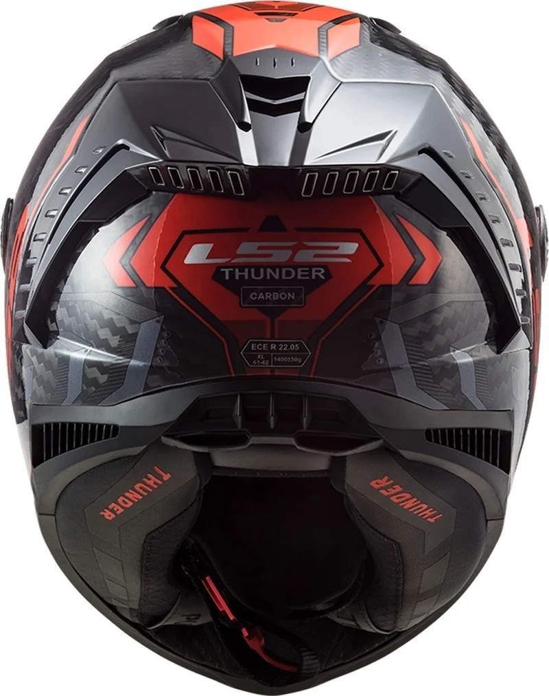 LS2 FF805 THUNDER C SPUTNIK GLOSS METAL RED