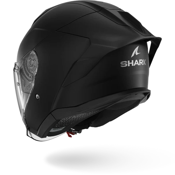 SHARK SKWAL JET CUP BLANK CASCO DE MOTO NEGRO MAT