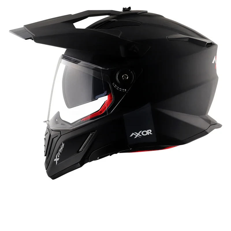 AXOR X-CROSS CASCO DOBLE VISERA DEPORTIVO DUAL MOTOCICLETA NG MATE