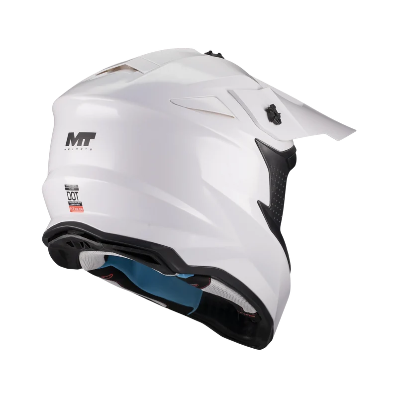MT MX802B FALCON S PURE CASCO DE MOTO A0 PERLA BRILLO