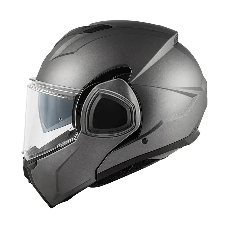 GIVI CASCO FLIPBACK FIBER X36SOLID TITANIO MATE T54