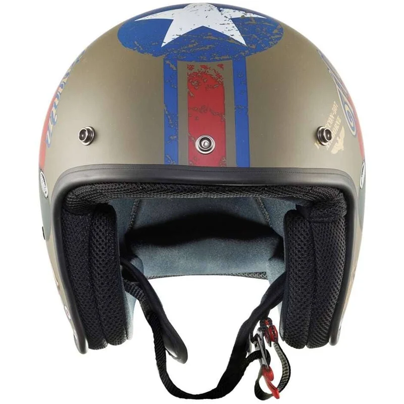 PREMIER CLASSIC PIN UP MILY BM Motocicleta Abierto Casco