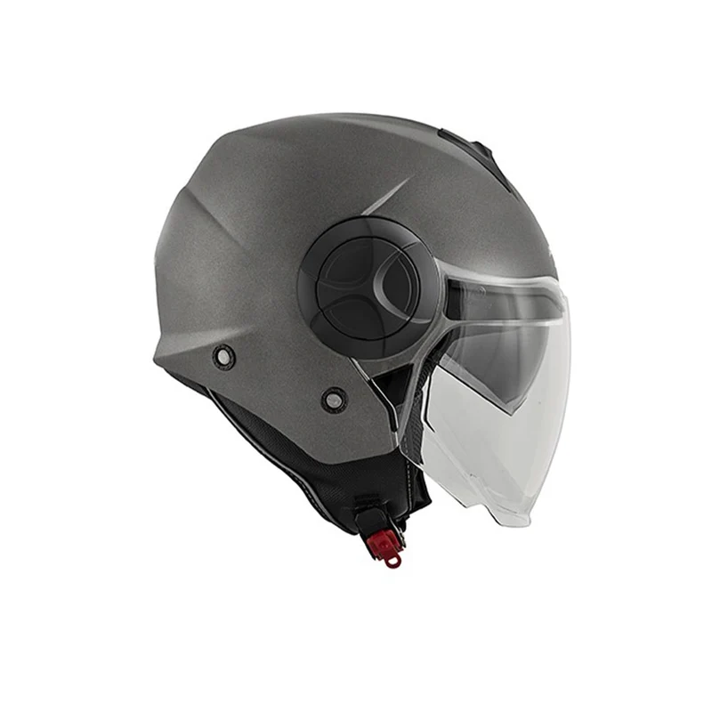 Kappa KV37S Jet EVO base titanio MT motocicleta Casco