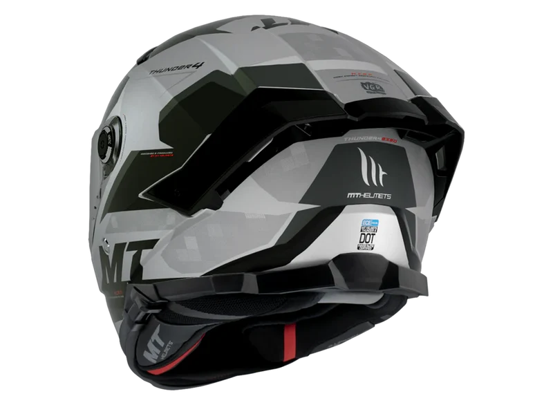 MT THUNDER 4 SV EXEO INTEGRAL DEPORTIVO CASCO DE MOTO C2 PERLA BRILLANTE