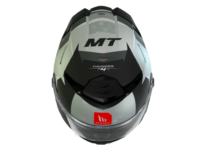 MT THUNDER 4 SV EXEO INTEGRAL DEPORTIVO CASCO DE MOTO C2 PERLA BRILLANTE