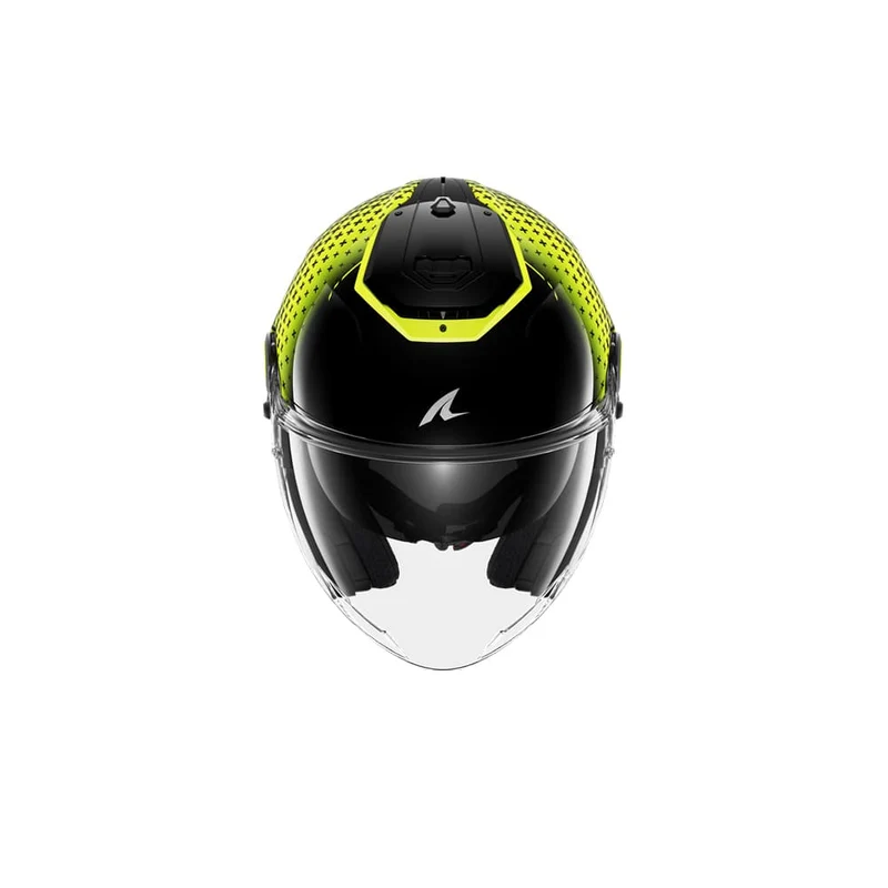 SHARK RS Jet Stride Negro Amarillo Plata