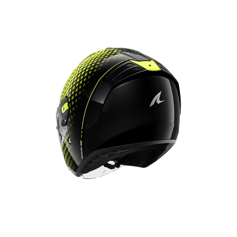 SHARK RS Jet Stride Negro Amarillo Plata
