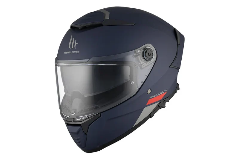 MT THUNDER 4 SV SÃ“LIDA INTEGRAL TURISMO CASCO DE MOTO A7 AZUL MATE