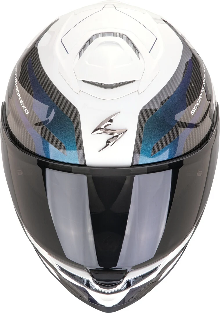 SCORPION CASCOS INTEGRALES EXO-GT SP AIR FLEX CAMALEÓN BLANCO