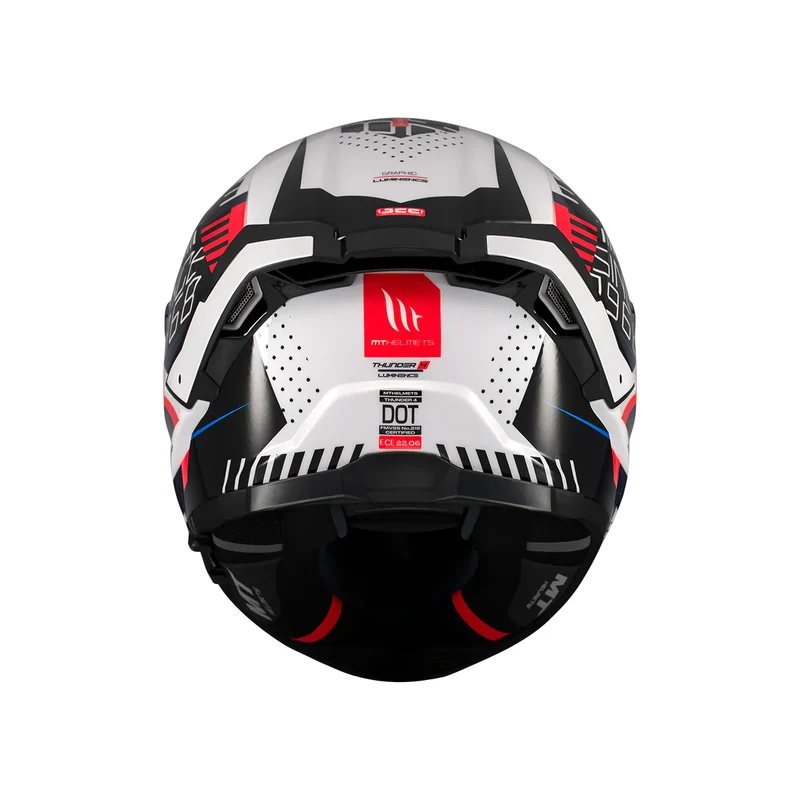 MT THUNDER 4 SV LUMINENCE INTEGRAL DEPORTIVO CASCO DE MOTO A17 BRILLANTE