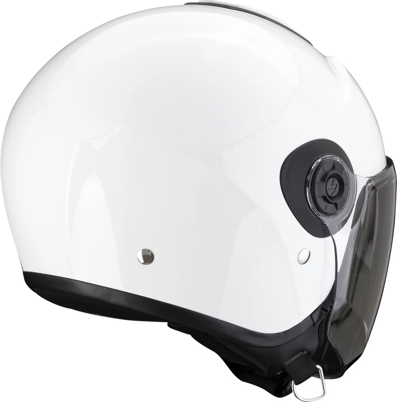 SCORPION EXO-CITY II SOLID Abierto Urbano Jet Casco Blanco