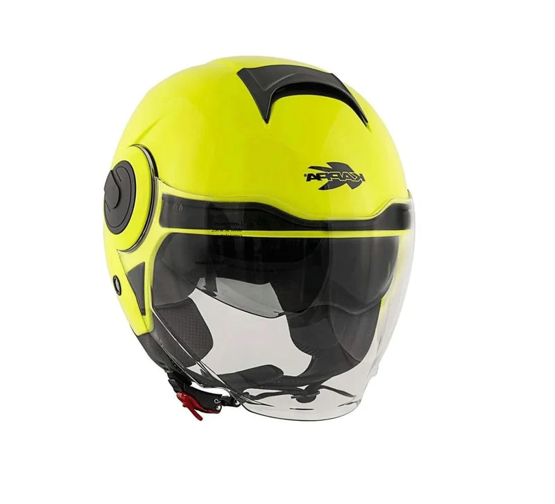 KAPPA KV37 Oregon Scooter Casco Equitación Amarillo Fluo