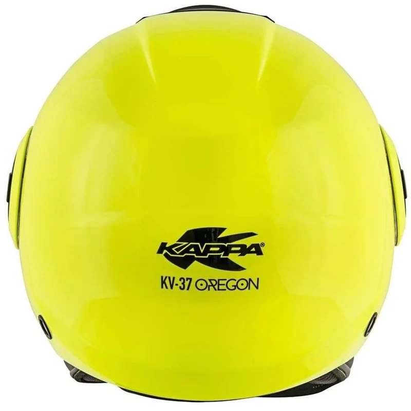 KAPPA KV37 Oregon Scooter Casco Equitación Amarillo Fluo