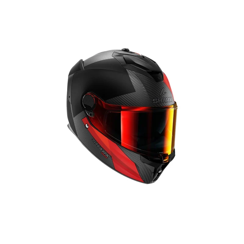 SHARK SPARTAN GT PRO DOKHTA CARBON Mate Carbono Naranja Antracita