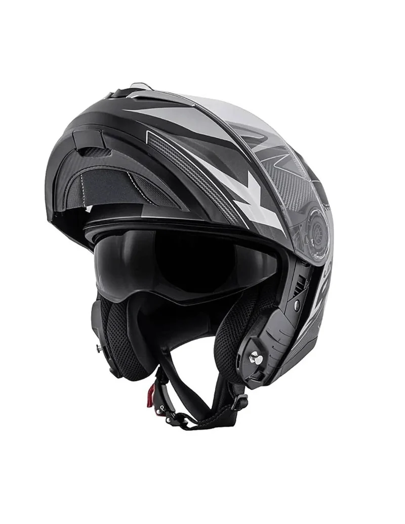 KAPPA KV32 Orlando Moto Abatible Casco Titanio Mate