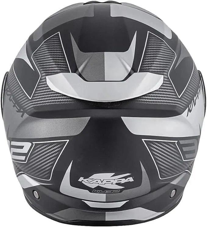 KAPPA KV32 Orlando Moto Abatible Casco Titanio Mate