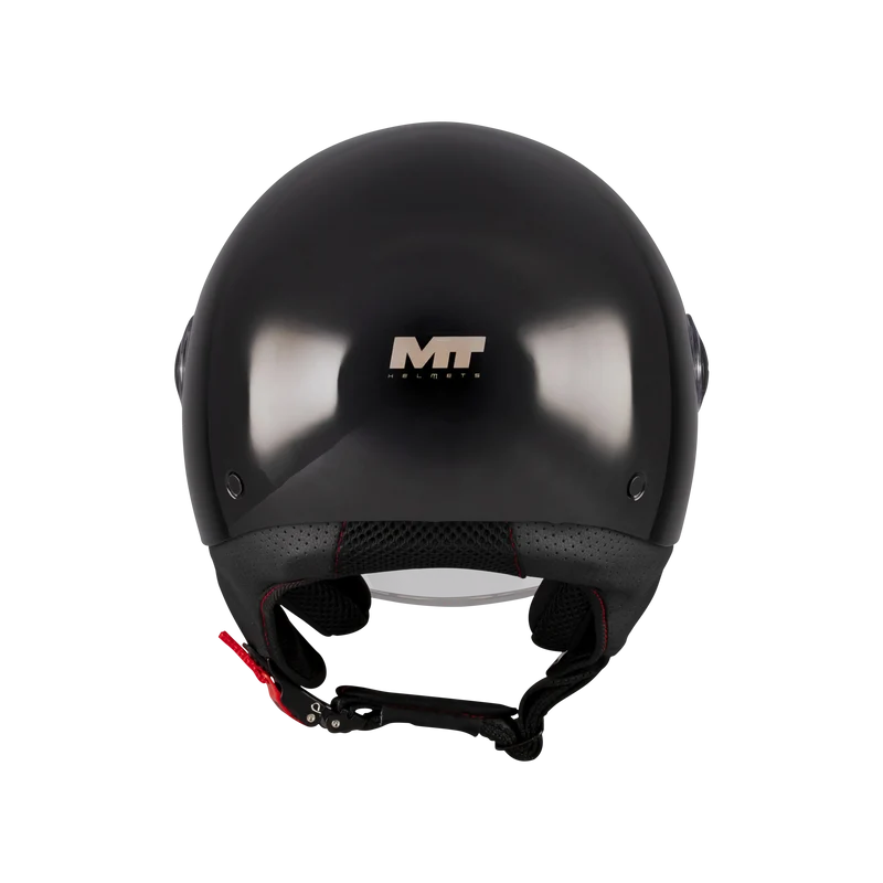 MT OF501 B STREET S PURE MODULAR CASCO DE MOTO A1 BRILLO